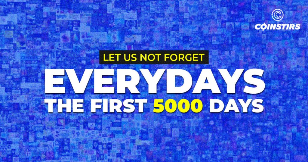 Let us not forget ‘Everydays - The First 5000 Days’